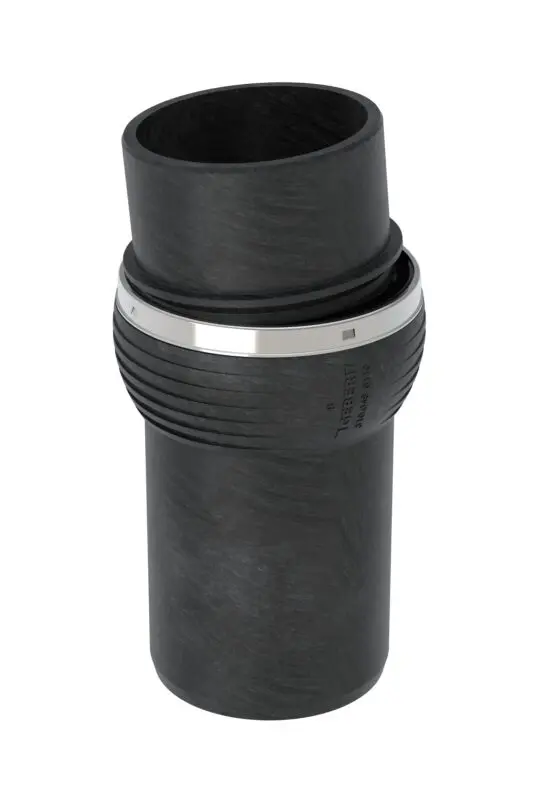 Minder bochten in de standleiding dankzij een flexibele fitting die kleine maatverschillen kan corrigeren.