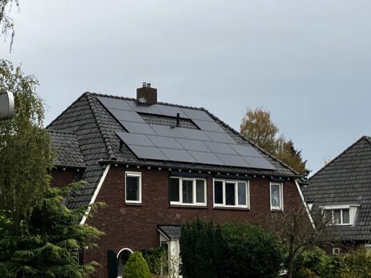 Zonnepanelen op dak