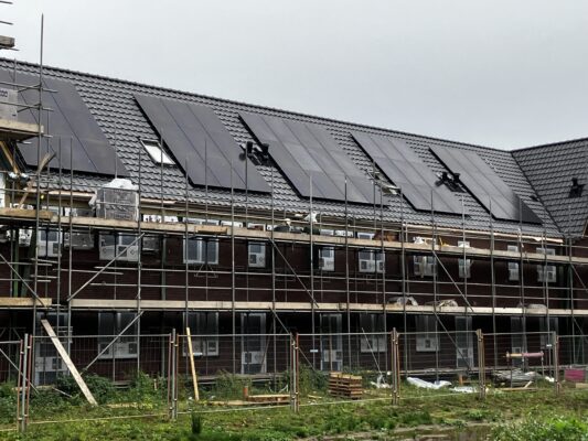 Zonnepanelen zonnepaneel nieuwbouw