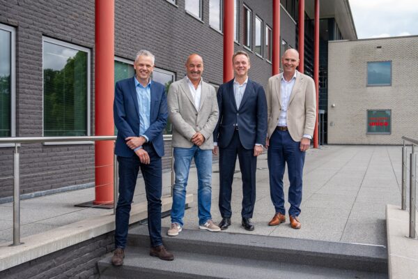 Antoine Brunink Jonty Copal Ron van Laar en Jilko Andringa