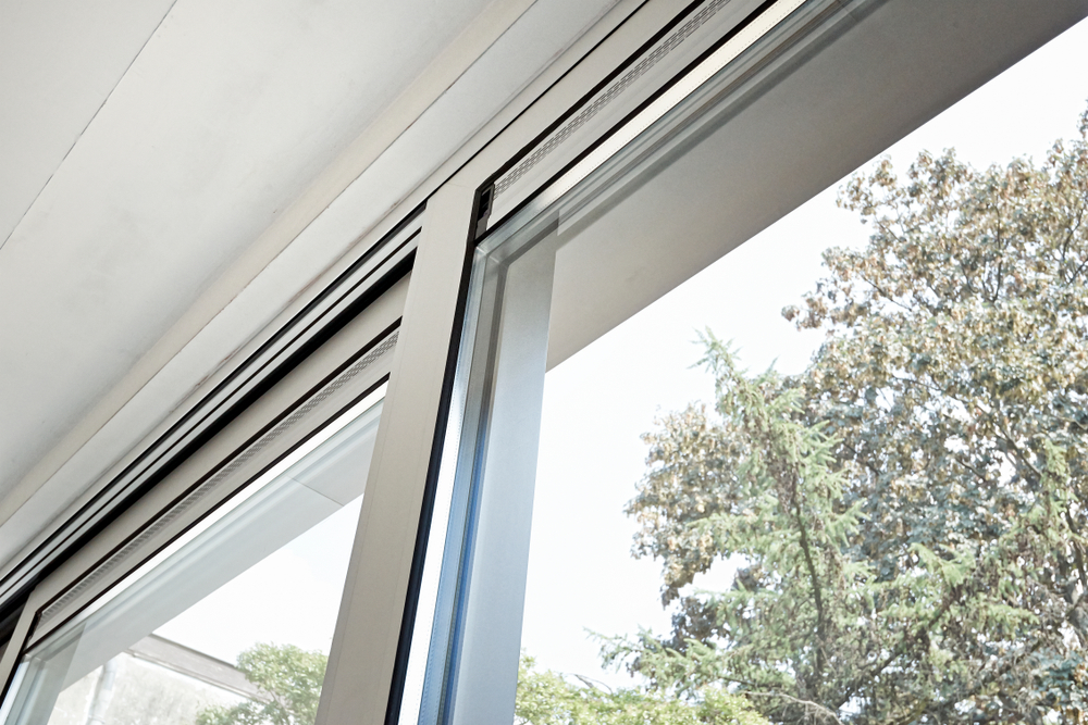 ventilatiesysteem in schuifpui