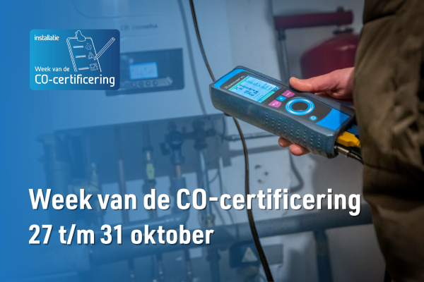 Week van de CO-Certificering bij Installatie.nl