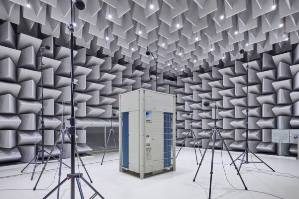 Daikin Sound testroom R&D-centrum Gent