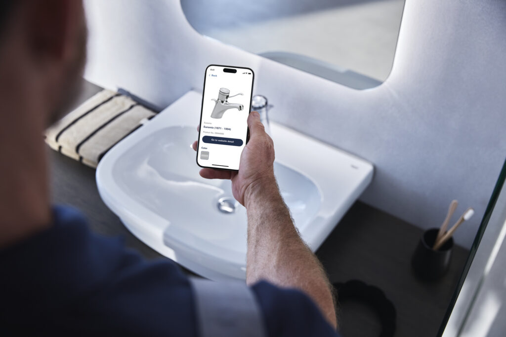 Snelle productherkenning met de GROHE Product Finder App