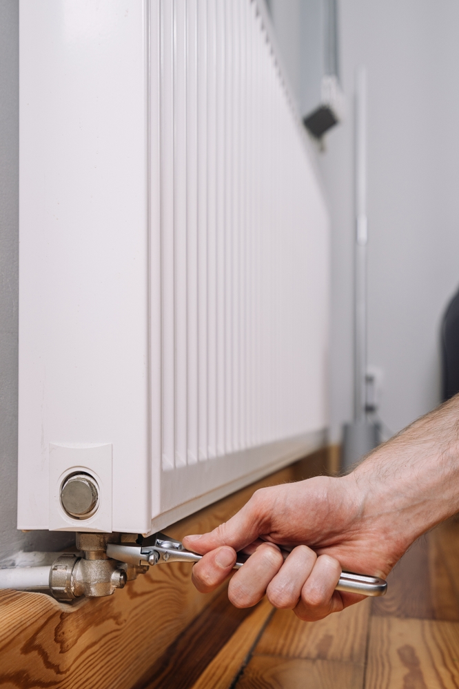 radiator installeren