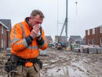 Bouw veiliger, maar ziekteverzuim loopt op